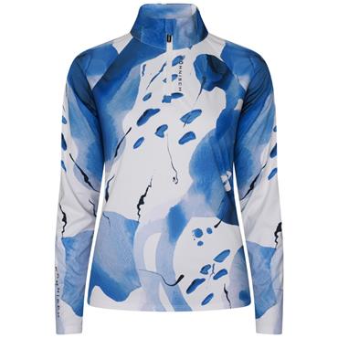 Rohnisch Ladies Addy Long Sleeve Shirt Blue Aquarelle