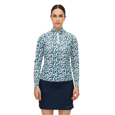 Rohnisch Ladies Addy Long Sleeve Shirt Leo Blue Green