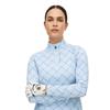 Rohnisch Ladies Addy Long Sleeve Shirt Micro R Check Skyway