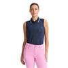 Rohnisch Ladies Deni Sleeveless Polo Shirt Navy