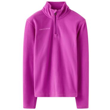 Rohnisch Ladies Polar Fleece Purple Cactus Flower