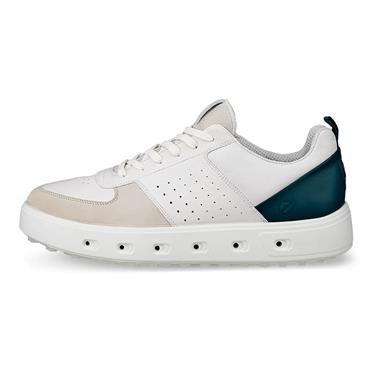 Ecco Gents Golf Street 720 Gravel - White - Bay Green (61585)