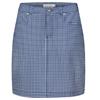 Rohnisch Ladies Chie Comfort Skort 19.5" Mini R Check Skyway
