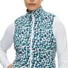 Rohnisch Ladies Packable Ultralite Vest Leo Blue Green