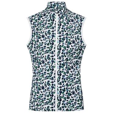 Rohnisch Ladies Packable Ultralite Vest Leo Blue Green