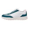 Ecco Ladies Golf Street Vibe Leather Waterproof Shoes Dark Petrol - White - Pale Lilac (61913)