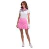 EPNY Ladies 17.5" With Box Pleat Hem Skort Rosebud