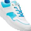 Duca del Cosma Ladies Padova Shoes White - Aqua