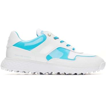 Duca del Cosma Ladies Padova Shoes White - Aqua