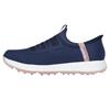 Skechers Ladies Go Golf Elite 5 Slip-in Waterproof Spikeless Shoes Navy - Pink