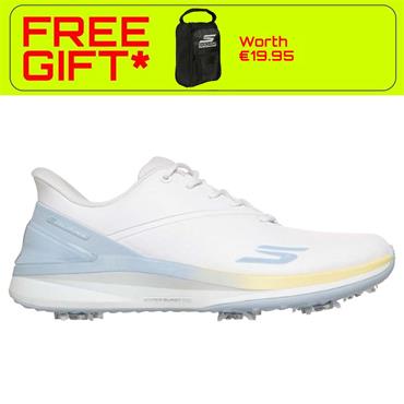 Skechers Ladies Slip-ins Golf: Blade Tour White - Light Blue