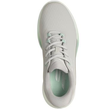 Skechers Ladies Slip-ins Waterproof: Pure Spikeless Shoes Light Grey - Aqua