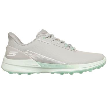 Skechers Ladies Slip-ins Waterproof: Pure Spikeless Shoes Light Grey - Aqua