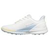 Skechers Ladies Slip-ins Waterproof: Pure Spikeless Shoes White - Light Blue