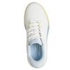 Skechers Ladies Slip-ins Waterproof: Pure Spikeless Shoes White - Light Blue