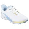 Skechers Ladies Slip-ins Waterproof: Pure Spikeless Shoes White - Light Blue