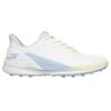Skechers Ladies Slip-ins Waterproof: Pure Spikeless Shoes White - Light Blue