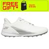 Skechers Ladies Slip-ins Waterproof: Pure Spikeless Shoes White - Silver