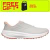 Skechers Ladies Slip-ins Golf Waterproof: Flow Spikeless Shoes Light Grey - Pink