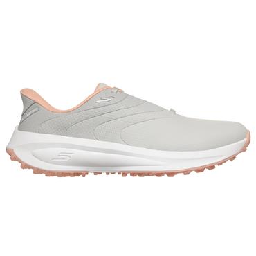 Skechers Ladies Slip-ins Golf Waterproof: Flow Spikeless Shoes Light Grey - Pink