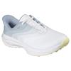 Skechers Ladies Slip-ins Golf Waterproof: Flow Spikeless Shoes White - Light Blue