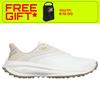 Skechers Ladies Slip-ins Golf Waterproof: Flow Spikeless Shoes White - Tan