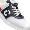 Duca del Cosma Gents Positano Shoes White - Navy - Red