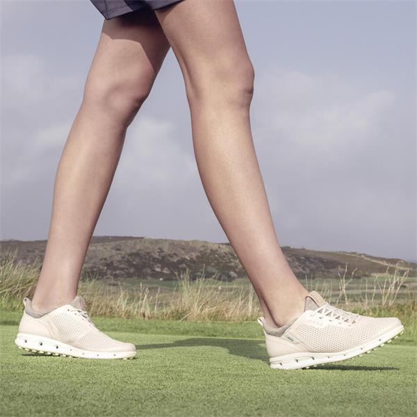 Ecco Ladies Golf Cool Pro Shoes Lime Silver