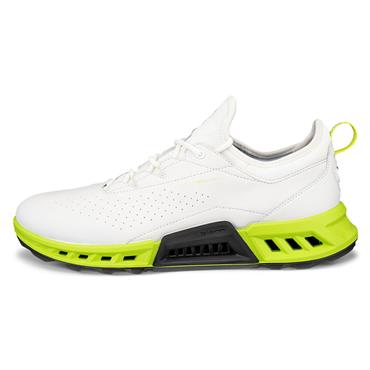 Ecco Gents Biom C4 GORE-TEX SURROUND® Golf Shoes White - Lime Punch