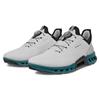 Ecco Gents Golf Biom C4 GORE-TEX SURROUND® BOA® Fit Shoes White - Bay Green (60912)