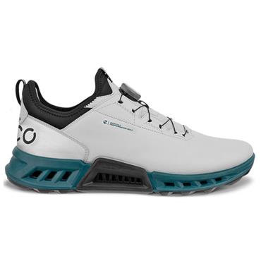 Ecco Gents Golf Biom C4 GORE-TEX SURROUND® BOA® Fit Shoes White - Bay Green (60912)