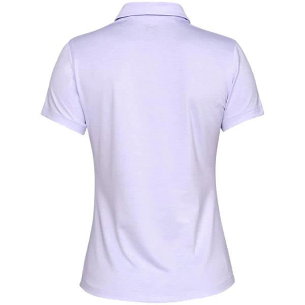 purple under armour polo shirt