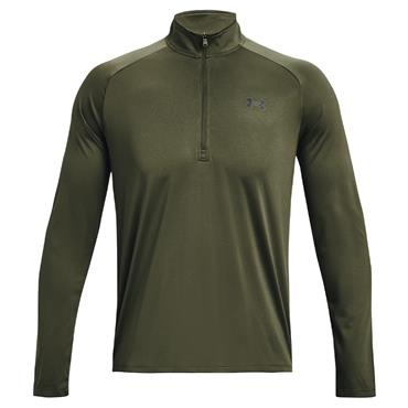 Under Armour Gents Tech 2.0 ½ Zip Top Marine Green (392)