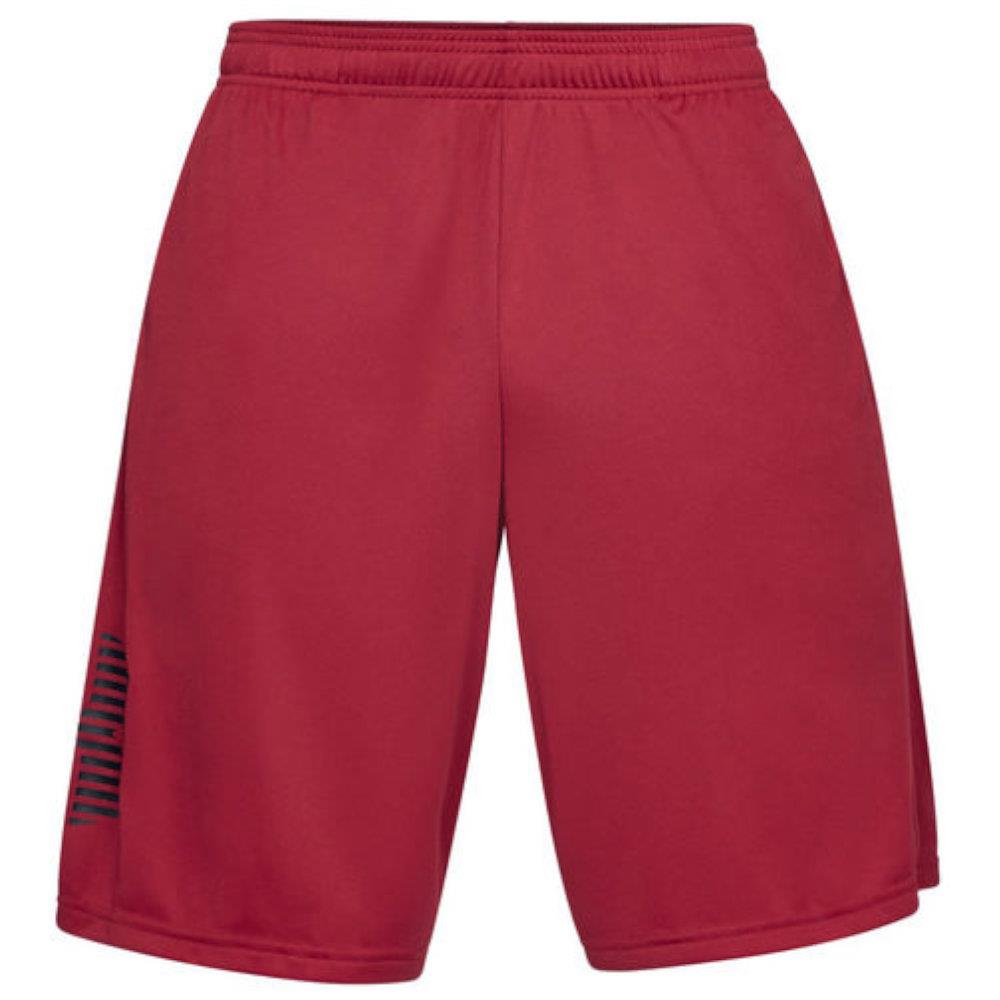 Under Armour Gents Tech Graphic Shorts Red