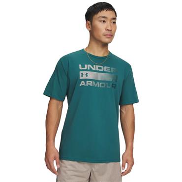 Under Armour Gents Team Issue T-Shirt Rack Green (338)
