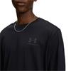 Under Armour Gents Sportstyle Left Chest Long Sleeve Black - Pitch Grey (002)