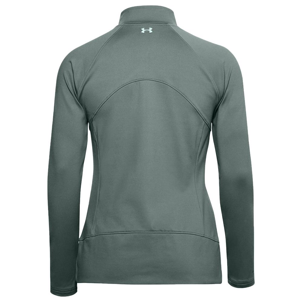 Under Armour Ladies Storm Midlayer Full Zip Top Blue 424