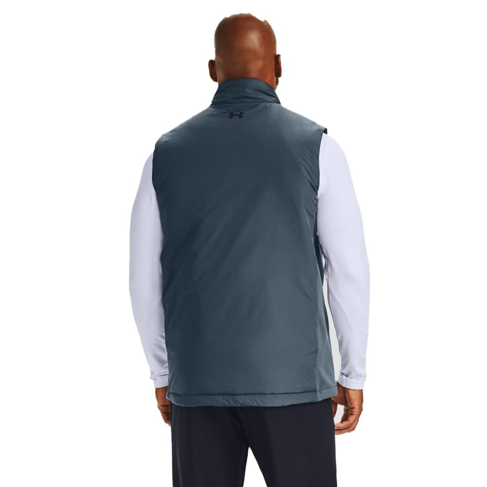 Under Armour Gents ColdGear® Reactor Hybrid Vest Blue Golf Store