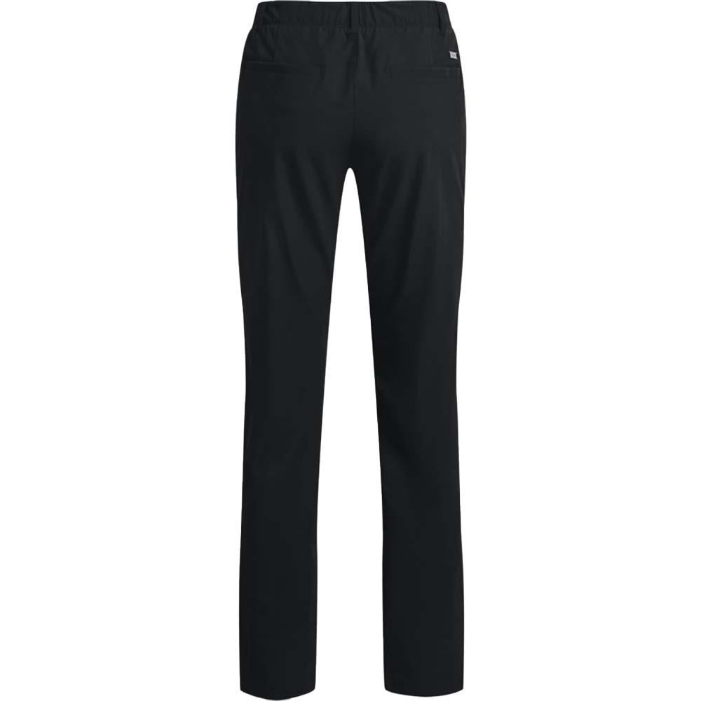 Under Armour Ladies Links Pants Black Metallic SIlver (001)