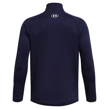 Under Armour Junior - Boys Tech 2.0 ½ Zip Top Midnight Navy - White (411)