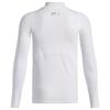 Under Armour Junior - Boys ColdGear® Mock Long Sleeve White - Black (100)