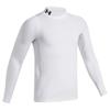 Under Armour Junior - Boys ColdGear® Mock Long Sleeve White - Black (100)