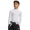 Under Armour Junior - Boys ColdGear® Mock Long Sleeve White - Black (100)
