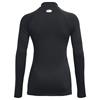 Under Armour Ladies ColdGear® Authentics Mock Neck Black (001)