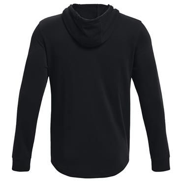 Under Armour Gents Rival Terry Hoodie Black - Onyx White (001)
