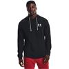 Under Armour Gents Rival Terry Hoodie Black - Onyx White (001)