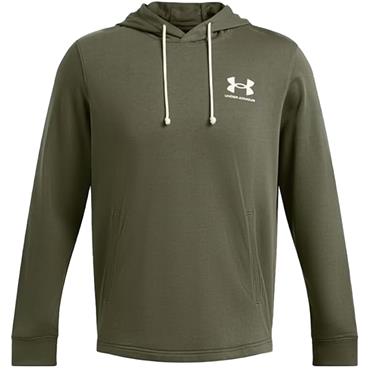 Under Armour Gents Rival Terry Hoodie Marine Green (390)
