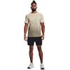 Under Armour Gents Vanish Woven 6" Shorts Black - Pitch Grey (001)