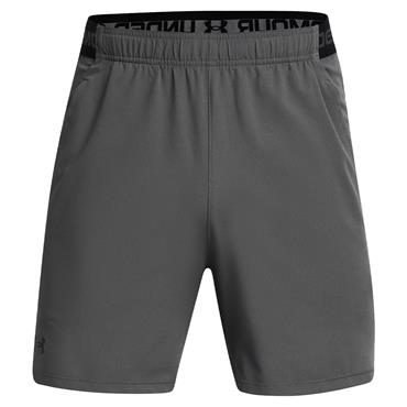 Under Armour Gents Vanish Woven 6" Shorts Castlerock - Black (027)