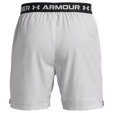 Under Armour Gents Vanish Woven 6" Shorts Halo Grey - Black (014)